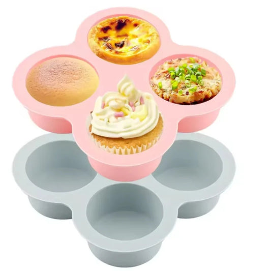 Moules à cupcakes en silicone pour Air Fryer Réutilisables & antiadhésifs