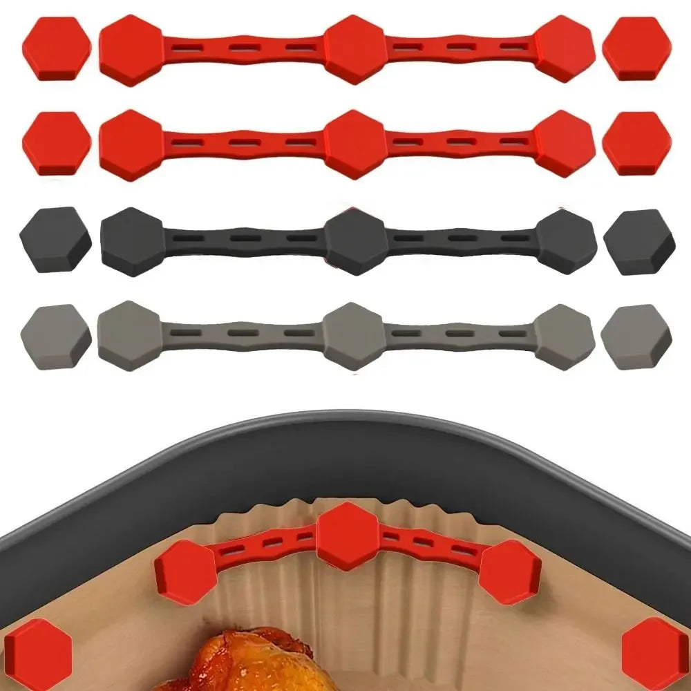 Clip magnétique en silicone pour Air Fryer Fixation amovible haute température,reutilisable